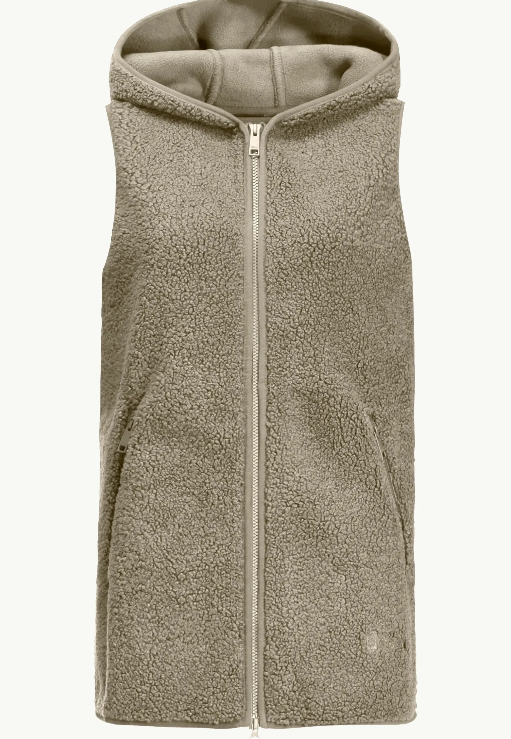 High Curl Long Vest W