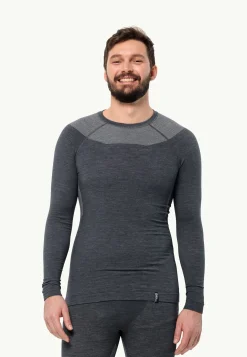 Seamless Wool L/s M